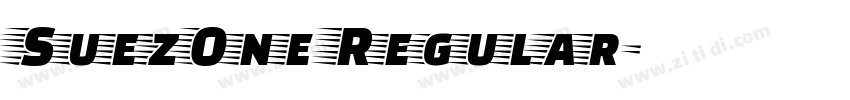 SuezOne Regular字体转换 SuezOne Regular字体转换